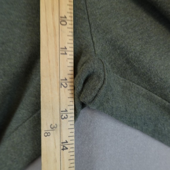 Pact Coastal 100% Organic Cotton Split Hem Pant Green Size Medium - Picture 3 of 9